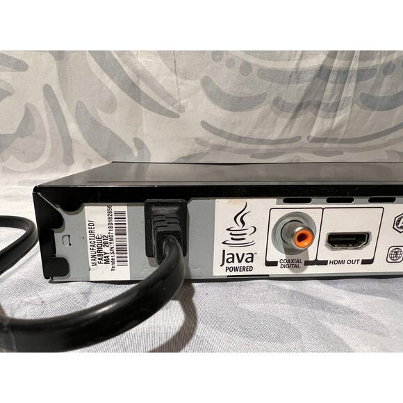 Toshiba Blu-Ray Disc Player BDK33KU Wi-Fi Certified USB Connection No Remote - Picture 7 of 11